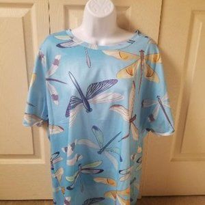 Brand New 3XL MissLook Dragonfly Top NBW